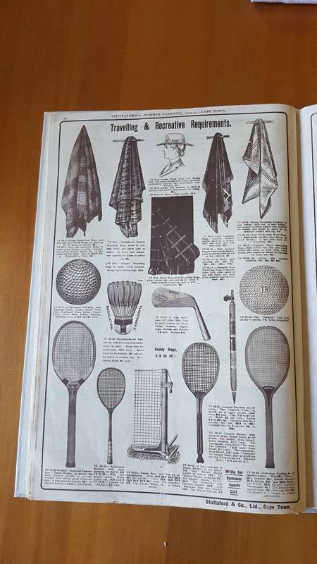 Stuttafords Catalogue Summer Fashions 1912. 1913. Complete and bound in cloth hardback.