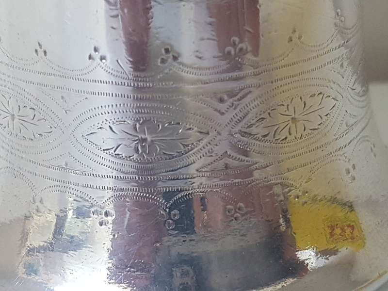 Large Union-Castle Line Sugar Shaker for Ship. Engraved. Silver Plated . Mappin and Webb. Excellent