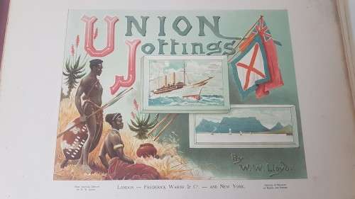 Union Jottings by William Whitelock Lloyd. Life on board ship R.M.S. Scot of the Union Line. c. 1890