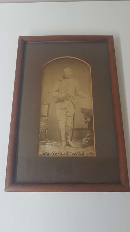 Frederick Roberts. Field Marshal and Commander of British in Boer War. RARE SIGNED early photograph.