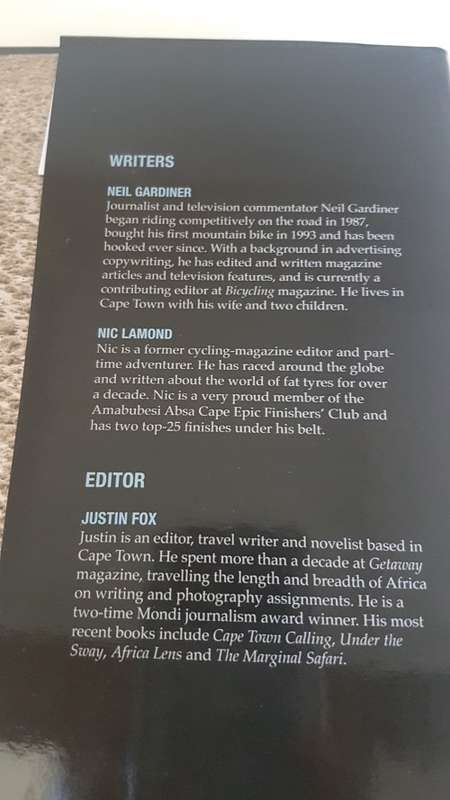 African Epic. The Untamed Mountain Bike Race. NEW BOOK . Edited by Justin Fox.  Hardback with Dust J