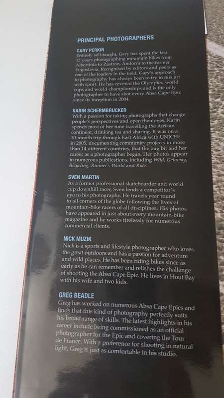 African Epic. The Untamed Mountain Bike Race. NEW BOOK . Edited by Justin Fox.  Hardback with Dust J