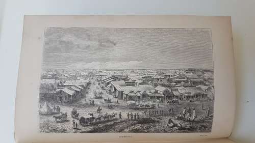 Original 1881 2 Volume Set: Holub. Seven Years in South Africa.