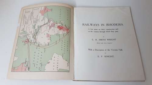 Railways in Rhodesia. A few notes on their construction and on the country through which they pass.