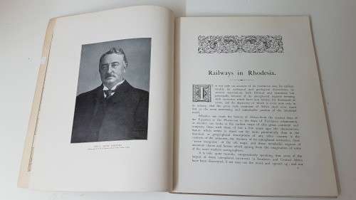 Railways in Rhodesia. A few notes on their construction and on the country through which they pass.