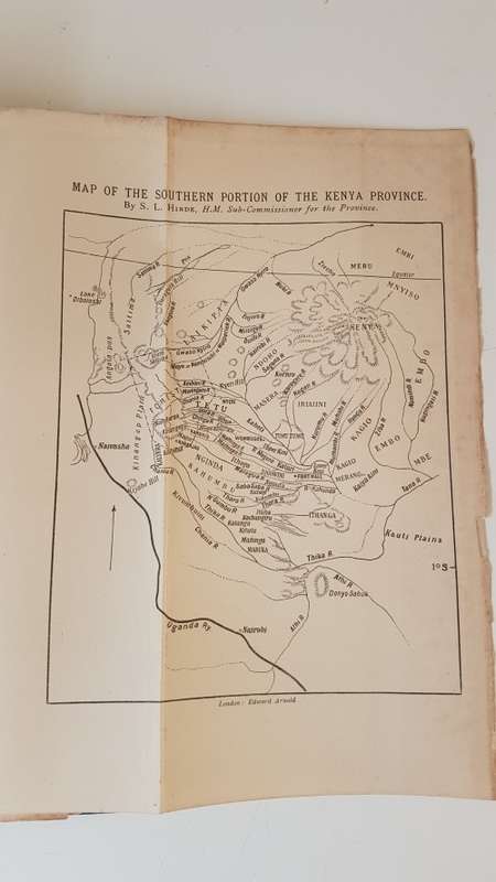 The East Africa Protectorate. By Sir Charles Eliot.  Published London, Edward Arnold, 1905. Kenya.