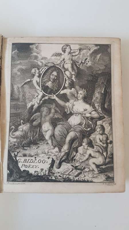 Mengel Poezy. Met Konstplaaten Versiert. By Govert Bidloo. 1719! Beautifully illustrated!