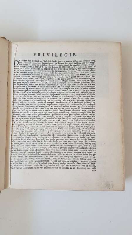 Mengel Poezy. Met Konstplaaten Versiert. By Govert Bidloo. 1719! Beautifully illustrated!