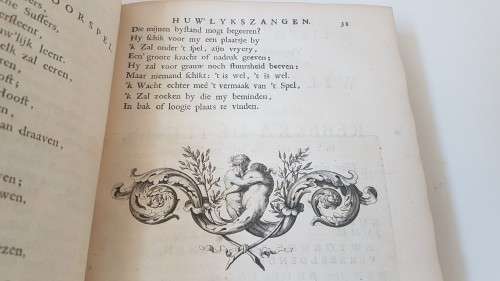Mengel Poezy. Met Konstplaaten Versiert. By Govert Bidloo. 1719! Beautifully illustrated!
