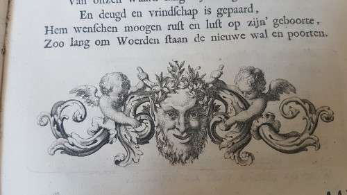 Mengel Poezy. Met Konstplaaten Versiert. By Govert Bidloo. 1719! Beautifully illustrated!