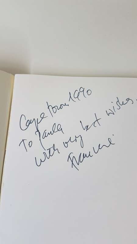Francine Scialom Greenblatt. Inscribed, dated, and signed by artist. Text by Pierre Restany