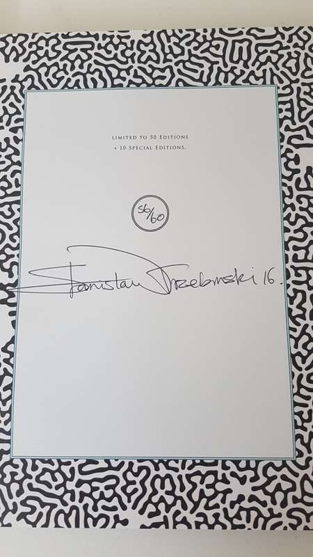 Stanislaw Trzebinski. Selected Sculpture 2013-1016. INCLUDES PRINT. Limited to 60. Hand numbered 56