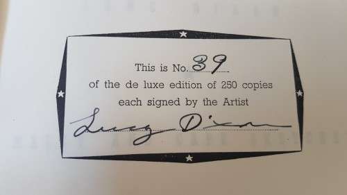 Leng Dixon. Malay and Cape Sketches. SIGNED De Luxe Edition. Numbered 39 of 250 copies.