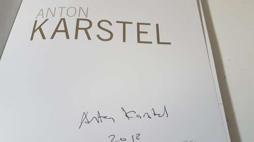 Anton Karstel. Paintings and Photographic Installations (1989-2000 ).  SIGNED AND DATED.