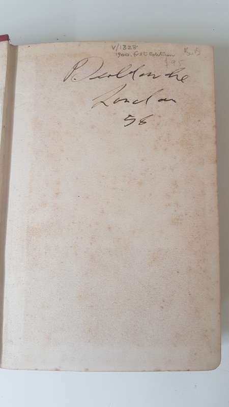 Ladysmith. The Diary of a Siege. By Nevinson, H.W.. RARE 1900 True First Edition in Red and Gilt. VG