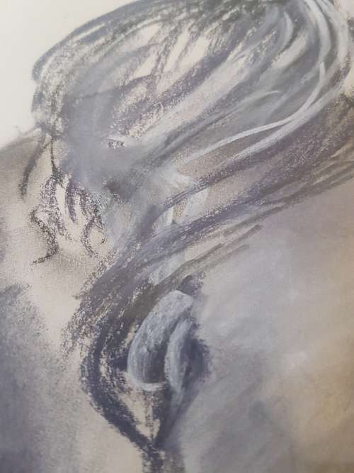 Robert Broadley ( 1908-1988 )  Nude Pastel, Watercolour and Pencil Original on Paper SIGNED, DATE