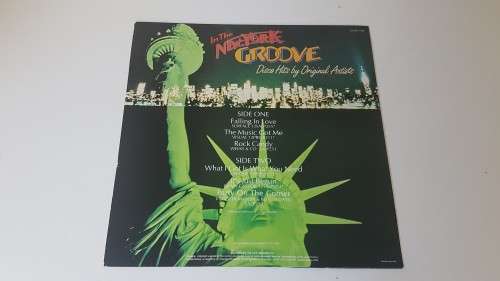Rare South Africa Issue LP . In the New York Groove. Disco Hits by Original Artists. CCP label 1046