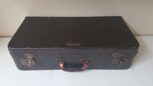 Vintage 1937 Buescher 400 True-Tone Trumpet. Serviced.  Original case, mouthpiece. Louis Armstrong!
