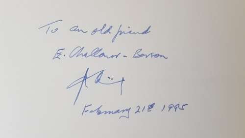A History of the Royal Cape Yacht Club 1904-1990. Signed, Inscribed, Dated by Author J.S. Rabinowitz