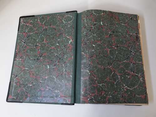 The Magazine of Art. Volume IV.. 1881 Huge Book with Brand New Leather Binding.
