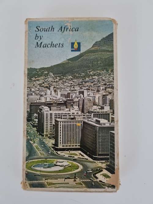 Complete Colour Photos Matchbox Set. South Africa by Machets. 10 full unused matchboxes in slipcase