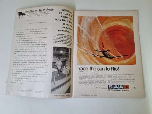 Cape to Rio. Official Brochure 1970 by South African Yachting.