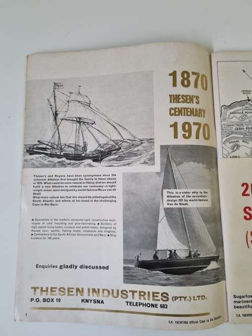 Cape to Rio. Official Brochure 1970 by South African Yachting.