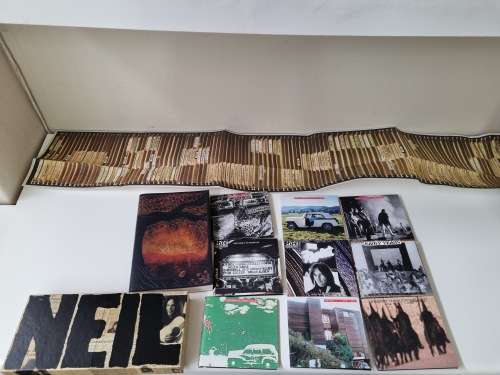 Neil Young Archives 9 DVDS ( out of 10 ), book, poster, box.