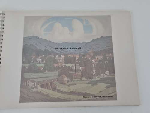 Souvenir brochure of paintings. The South African Railways` Pierneef Paintings. RARE . Colour plates