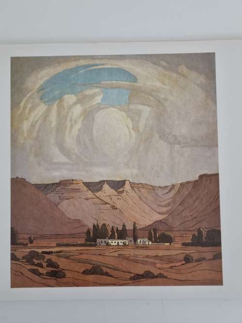 Souvenir brochure of paintings. The South African Railways` Pierneef Paintings. RARE . Colour plates