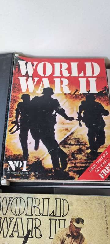 World War II Magazine by Orbis Publications No. 1 to No. 88 by Lt.-Col. Eddy Bauer