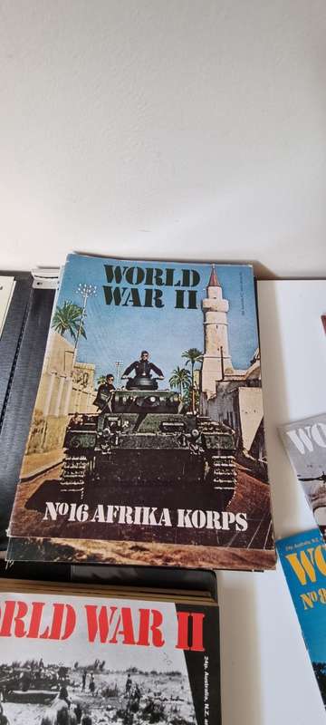 World War II Magazine by Orbis Publications No. 1 to No. 88 by Lt.-Col. Eddy Bauer