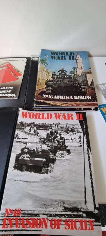 World War II Magazine by Orbis Publications No. 1 to No. 88 by Lt.-Col. Eddy Bauer