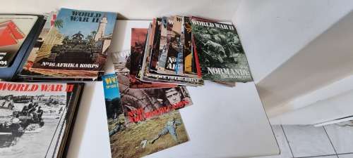 World War II Magazine by Orbis Publications No. 1 to No. 88 by Lt.-Col. Eddy Bauer
