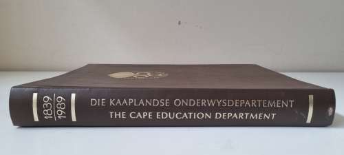FULL LEATHER! Die Kaaplandse Onderwysdepartement. Cape Education Department. 1839-1989. NUMBERED 10