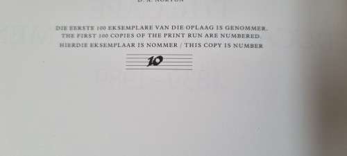 FULL LEATHER! Die Kaaplandse Onderwysdepartement. Cape Education Department. 1839-1989. NUMBERED 10