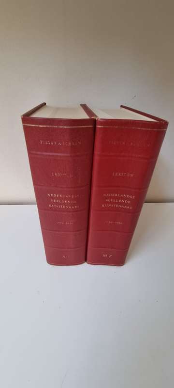 Lexicon Nederlandse Beeldende Kunstenaars. 1750-1950. 2 Volume Set. By Pieter Scheen