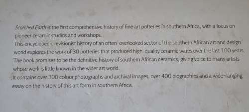 Scorched Earth. 100 years of South African Potteries. By Wendy Gers
