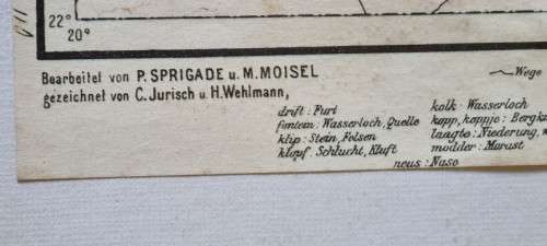 German 1904 War Map of Caprivi area, Kriegskarte von Deutsch-Sudwestafrika. 1987 National Archives