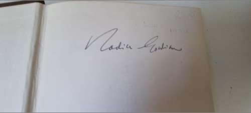 The Conservationist. SIGNED BY AUTHOR NADINE GORDIMER.