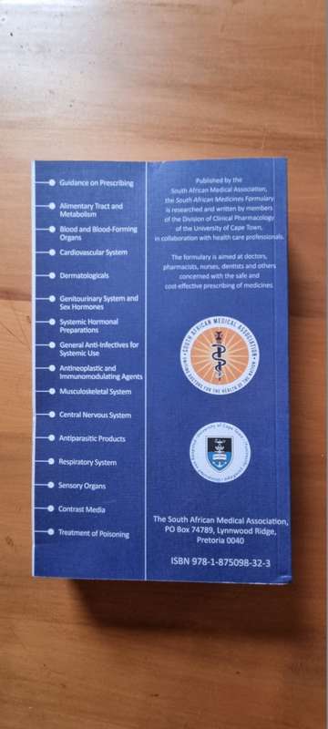SAMF. 13th Edition. South African Medicines Formulary. UNUSED AS NEW. REDUCED PRICE, BARGAIN.