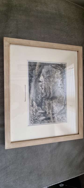 Thomas Bowler Original 1864 Victorian Engraving. Blinkwater Hill.