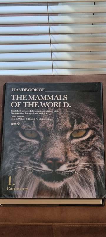 Handbook of the Mammals of the World. 1. Carnivores. NEW BOOK. Wilson, Don  Russell A. Mittermeier