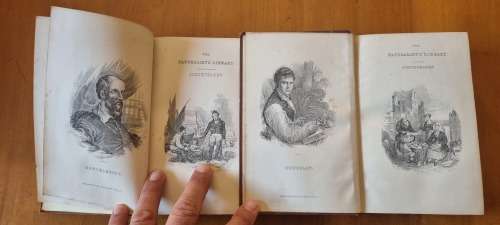 1850 History of British Fishes, Two Volume Set. by Hamilton, Robert. 68 HAND COLOURED PLATES!