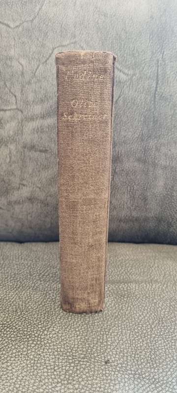 Undine by Olive Schreiner. 1929 First Edition.