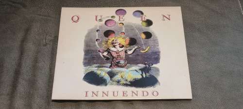 Queen Innuendo LP Ultra rare S.A. Press EMI Parlophone EMCJ (D) 5414 Ex/Ex
