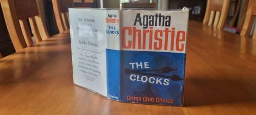 Agatha Christie. The Clocks. FIRST EDITION IN UNCLIPPED  DUST JACKET . VERY GOOD CONDITION INDEED!