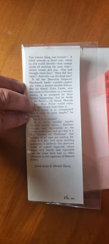 Agatha Christie. The Clocks. FIRST EDITION IN UNCLIPPED  DUST JACKET . VERY GOOD CONDITION INDEED!