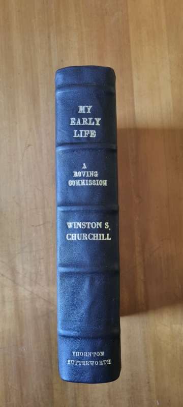 My Early Life. First Edition, First Impression. By Churchill, Winston S.