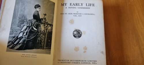My Early Life. First Edition, First Impression. By Churchill, Winston S.